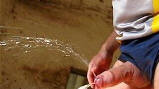 Outdoor pissing and masturbating - porn video