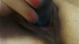 solo girl w blue vibrator cumming - porn video