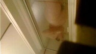 Spying my ex in the shower - porn video