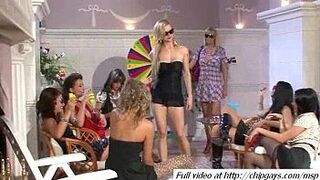 Happy girls enjoy in good company - porn video