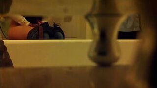 on the toilet - porn video