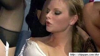 Tasty muscles boys suck girls on party - porn video