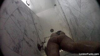 London Keyes Hot Shower - porn video