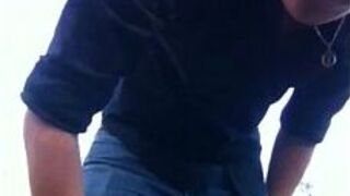 Masturbating in the open air - porn video