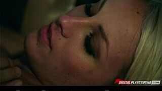 Lexi Swallow wakes her man up for an early morning sex session - porn video