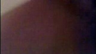 Amateur wife does a striptease then takes in the ass - porn video