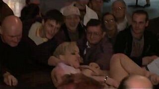 Strip Show Audience Member Invited on Stage - porn video