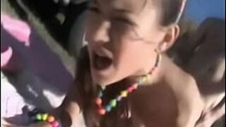 Petite teen fucks gramps - porn video