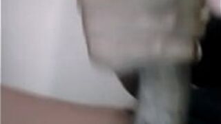 shemale jacks off and twerks - porn video