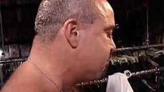 Hairy Daddies In The Sex Shop - porn video