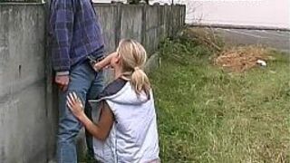 blonde teen nude in public - porn video