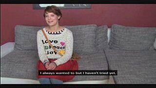 FemaleAgent Shy hippie tastes pussy - porn video