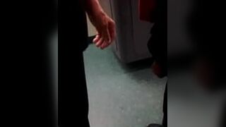 getting blow job at work by older co worker - porn video