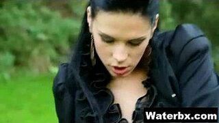 Big Titty Fetish Hoe Wild Pee - porn video