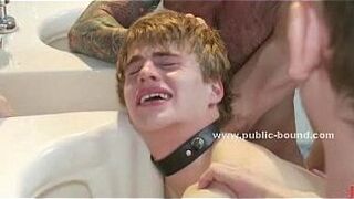 Strong man tricked and tied then used - porn video