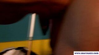 Beefy straight guy being doggystyled - porn video